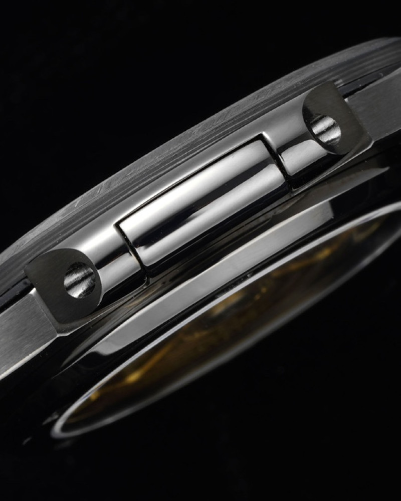 Patek Philippe Nautilus D:W Black Dial Full Forged Carbon Case On Carbon Bracelet