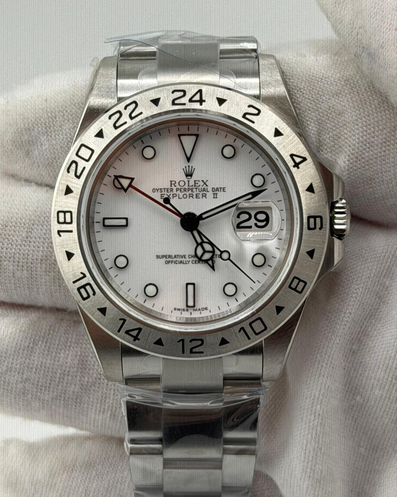 Rolex Oyster Perpetual Date Explorer II White Dial
