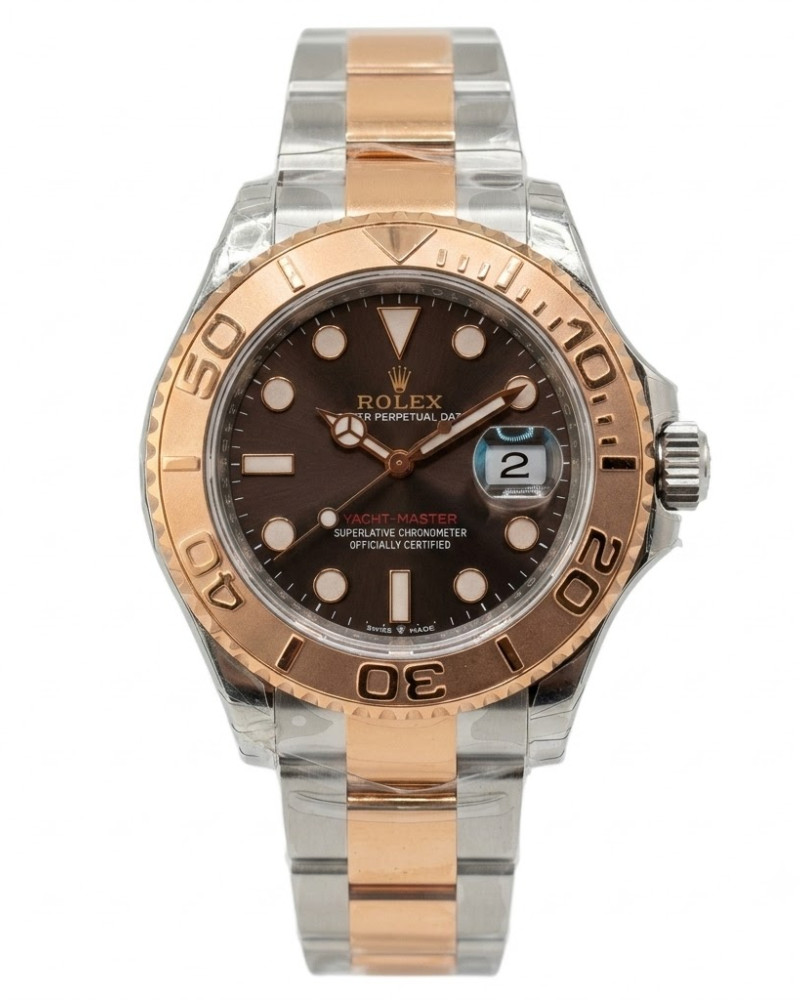 Rolex Yacht-Master 40 Chocolate Dial On Two-Tone Bracelet