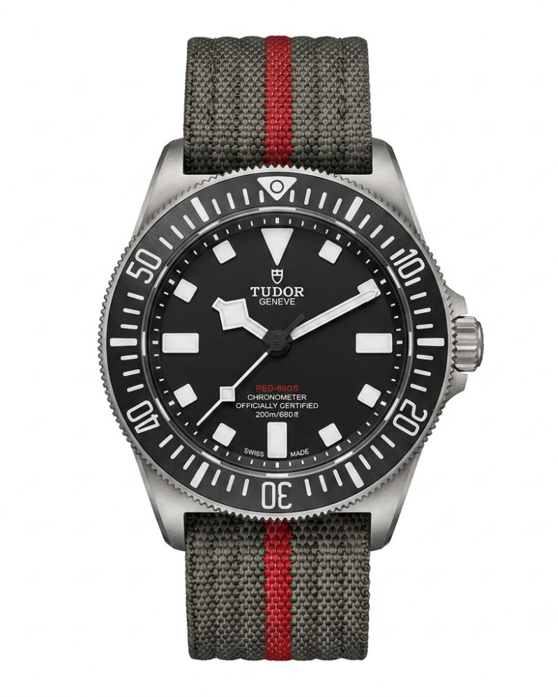 Tudor Pelagos 39 Black Dial Titanium Case On Fabric Strap