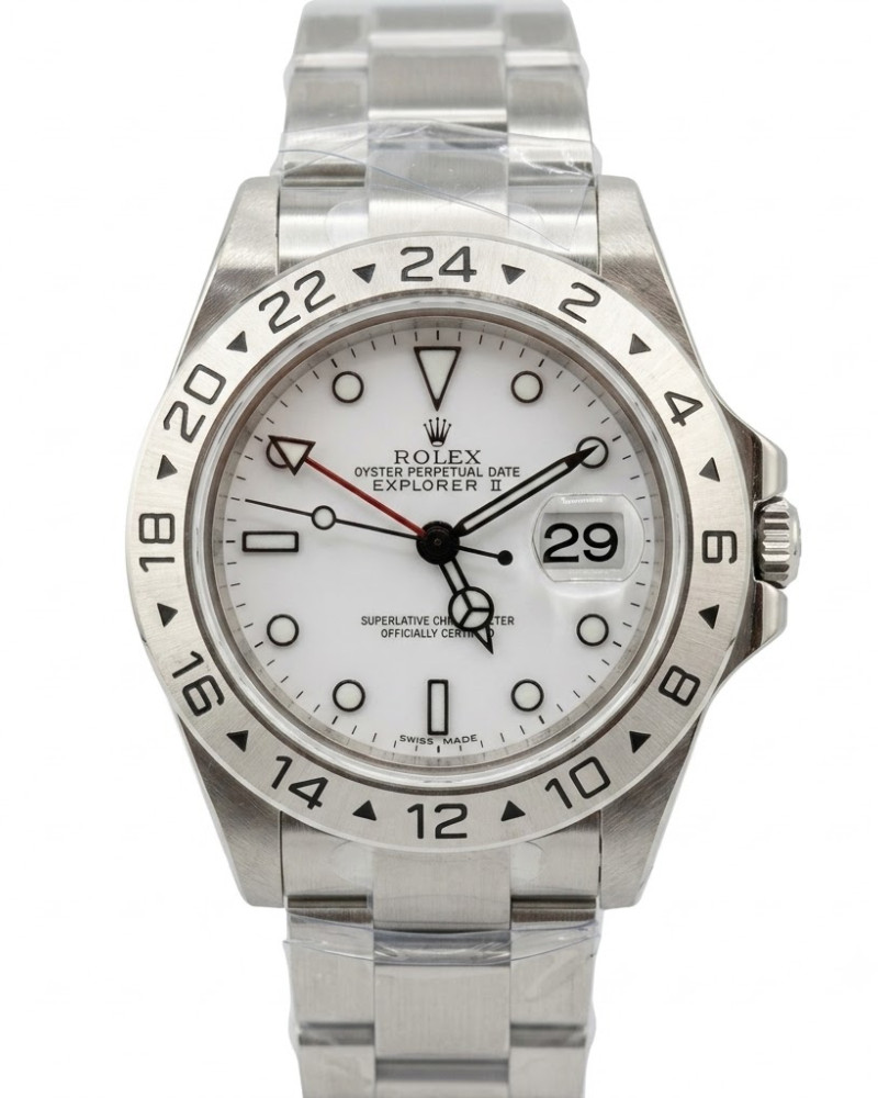 Rolex Oyster Perpetual Date Explorer II White Dial