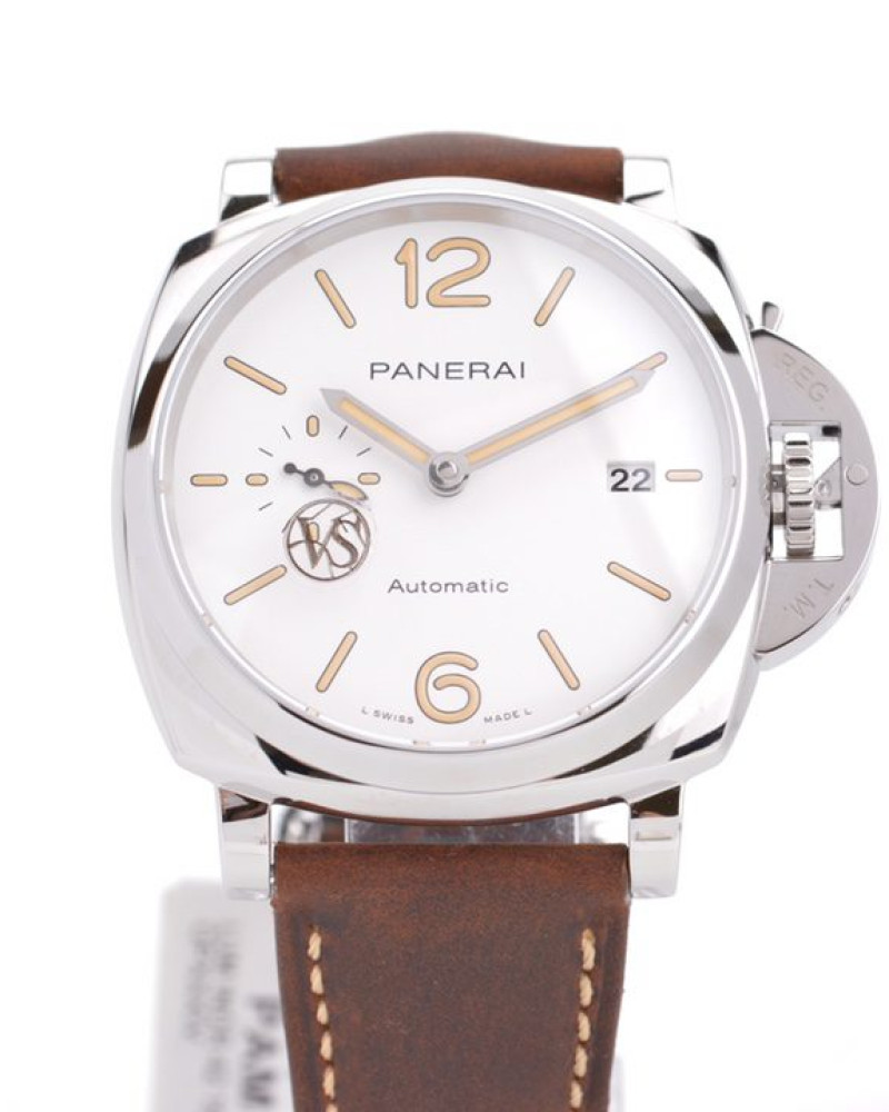 Panerai Luminor Due PAM01046 pam1046 VS factory 1:1 best version White dial P900 movement