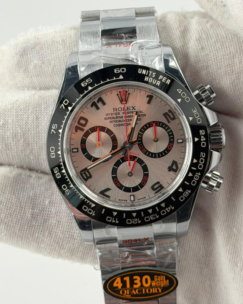 Rolex Daytona Silver Dial On Steel Bracelet
