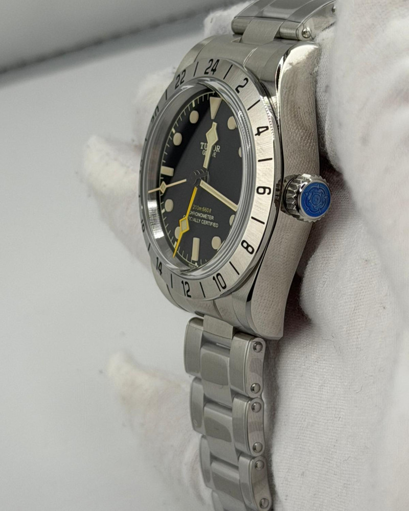 Tudor Black Bay Pro Black Dial On Steel Bracelet