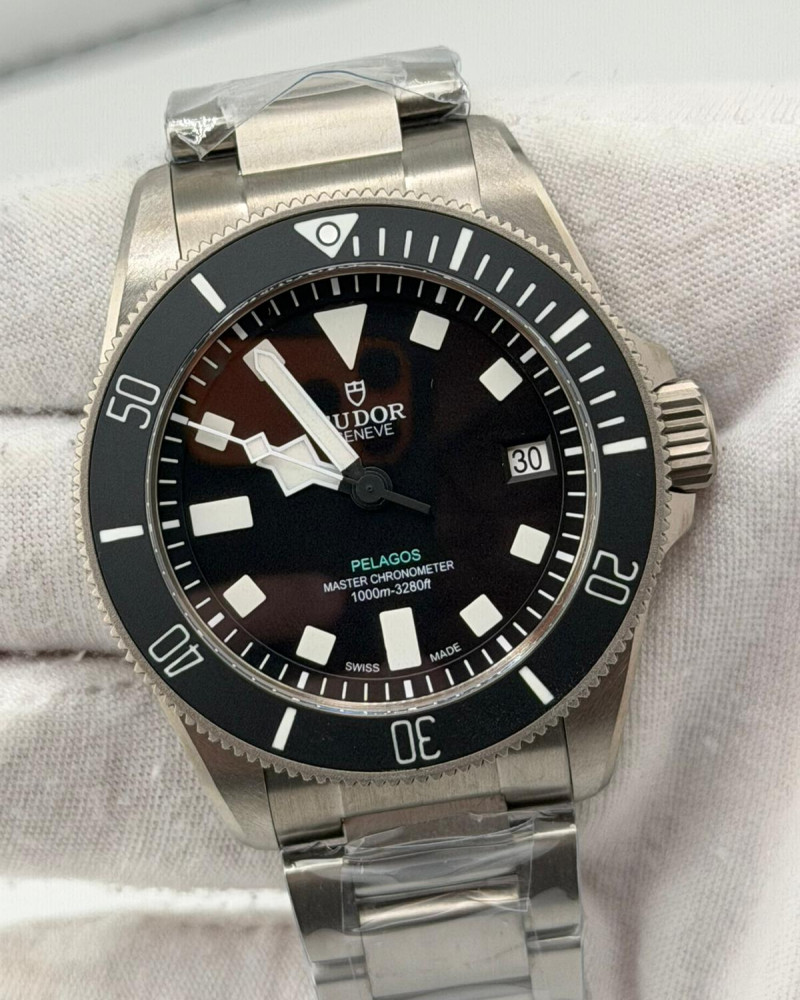 Tudor Pelagos Black Dial On Steel Bracelet