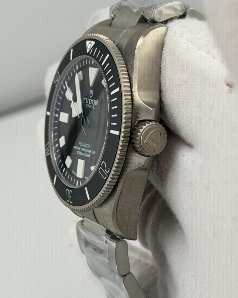 Tudor Pelagos Black Dial On Steel Bracelet