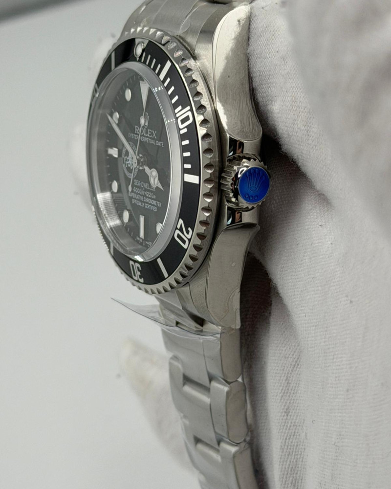 Rolex Sea-Dweller Black Dial On Steel Bracelet