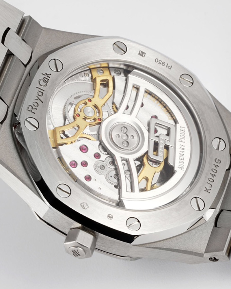 Audemars Piguet Royal Oak Jumbo Green Dial Steel Bezel On Steel Bracelet