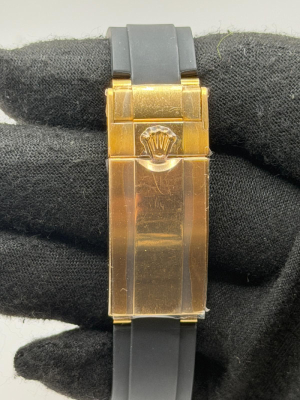 Rolex Yellow Gold Oysterflex Daytona Tiffany Blue